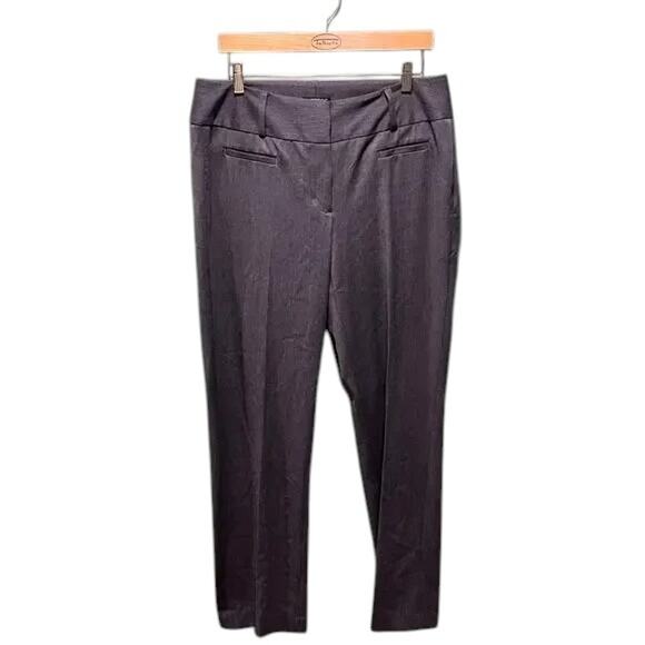 Express Editor Size 12 Charcoal Gray Professional Dress Pants Women - Picture 2 of 5